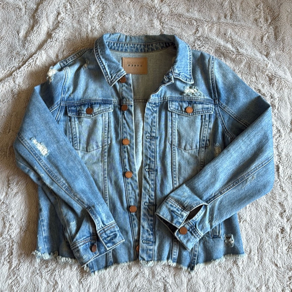 Distressed Denim Jacket